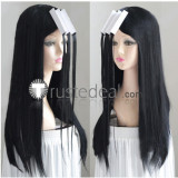 Bleach 6 Division Kuchiki Byakuya Styled Black Cosplay Wig