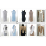 Anime Virgin Killing Knitting Sweater Black Gray White Brown Blue Cosplay Costumes