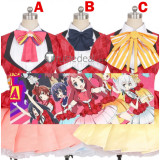 Zombie Land Saga Sakura Ai Saki Yugiri Lyli Tae Junko Franchouchou Idols Cosplay Costumes
