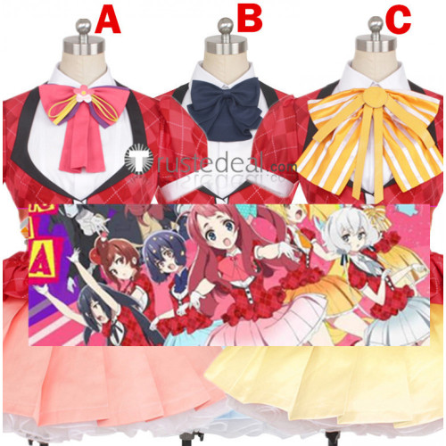 Zombie Land Saga Sakura Ai Saki Yugiri Lyli Tae Junko Franchouchou Idols Cosplay Costumes