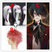 Diabolik Lovers Carla Shin Tsukinami Kino Cosplay Wigs