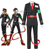Nanbaka Samon Gokuu Black Cosplay Costumes
