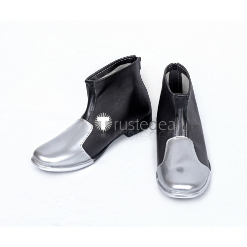 BLAZBLUE Kagura Mutsuki Cosplay Black Shoes Boots