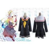 No Game No Life Shiro Sailor Cosplay Costumes