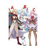 Kaiyari Kaifuku Jutsushi no Yarinaoshi Redo of Healer Ellen Norn Clatalissa Jioral Setsuna Blade Cosplay Costumes