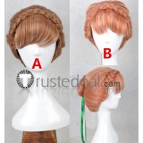 Frozen Princess Anna Coronation Brown Cosplay Wig