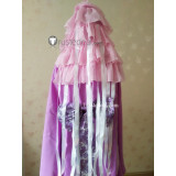 Natsume's Book of Friends Houzukigami Purple White Kimono Cosplay Costume