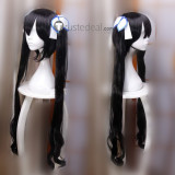 Danmachi Familia Myth Hestia Black Ponytails Cosplay Wig