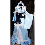 Touhou Imperishable Night Yuyuko Saigyouji Cosplay Costume