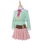 Cardcaptor Sakura Clear Card Episode10 Kinomoto Sakura Green Pink Cosplay Costume
