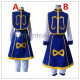 Hunter X Hunter Kurapika Blue Cosplay Costumes