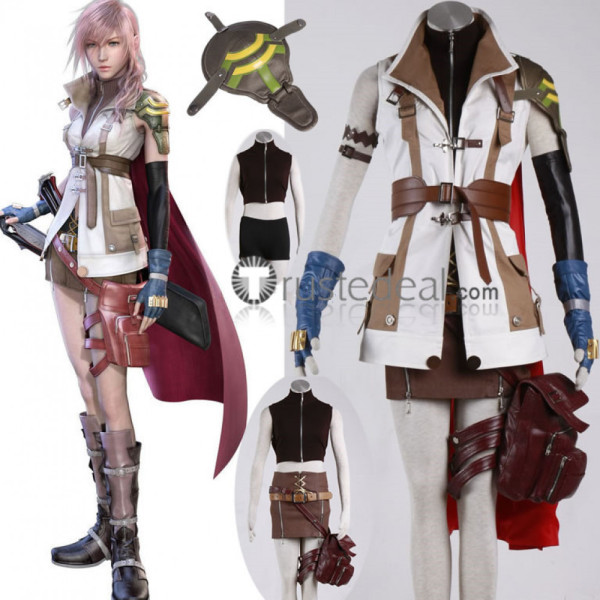 Final Fantasy XIII 13 Lightning Cosplay Costume