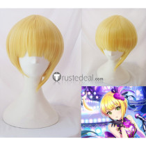 The Idolmaster Cinderella Girls Frederica Miyamoto Yellow Cosplay Wig