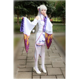 Re Zero Kara Hajimeru Isekai Seikatsu Emilia Cosplay Costume