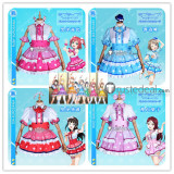 Love Live Sunshine Aqours Omoi yo Hitotsu ni Nare Yoshiko Ruby Chika Dia Riko Kanan Hanamaru You Mari Cosplay Costumes