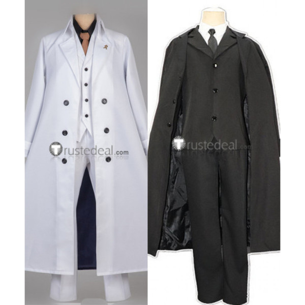 Bungou Stray Dogs Dead Apple Osamu Dazai White Cosplay Costume