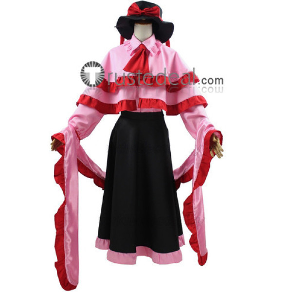 Touhou Project Nagae Iku Pink Cosplay Costume