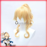 Genshin Impact Jean Barbara Xiao Xiangling Diluc Blonde Red Blue Cosplay Wigs