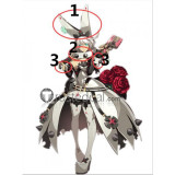 Guilty Gear Xrd Revelator Elphelt Valentine Head Piece Neck Wrist Belts Cosplay Props Accessories
