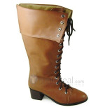 Devil May Cry 4 Lady Brown Cosplay Boots Shoes