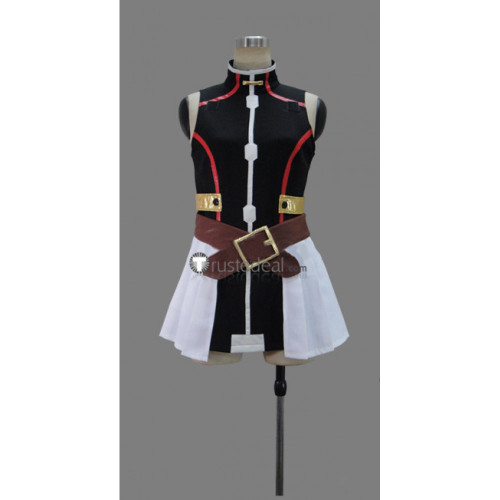 Magical Girl Lyrical Nanoha Fate Testarossa Harlaown Cosplay Costume