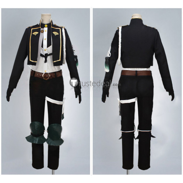 Touken Ranbu Hizamaru Black Cosplay Costume