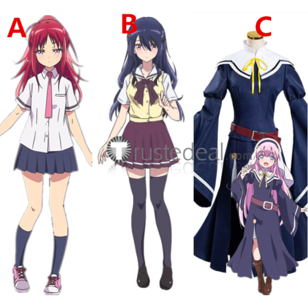 Kamisama ni Natta Hi The Day I Became a God Hina Kyouko Izanami Sora Narukami Cosplay Costumes