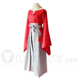 Gintama Movie Be Forever Yorozuya Sougo Okita Red Kimono Cosplay Costume