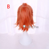 Tsukiuta Procellarum Haduki You Orange Cosplay Wig