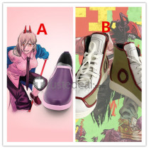 Chainsaw Man Power  Denji Cosplay Shoes Boots