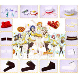 Love Live Cocos Restaurant Nozomi Umi Nico Eli Maki Kotori Hanayo Maid Cosplay Costume