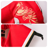 Touken Ranbu Online Izuminokami Kanesada Red Black Cosplay Costumes
