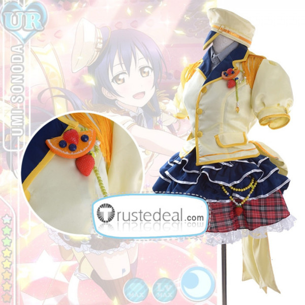 Love Live Sonoda Umi Fruitfresh Cosplay Costume