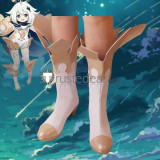 Genshin Impact Qiqi Keqing Paimon Klee Noelle Cosplay Shoes Boots