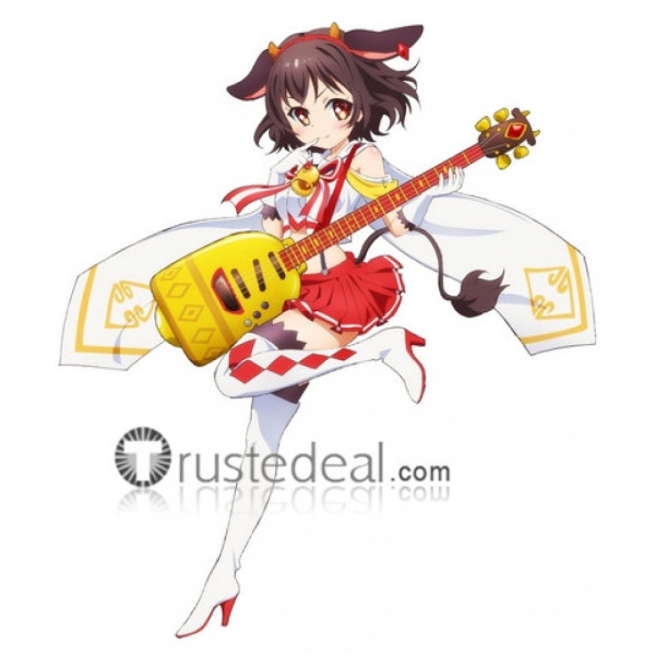 Show By Rock Holmy White Cosplay Shoes Boots