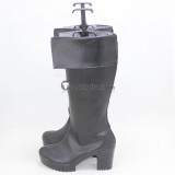 Bungou Stray Dogs Dead Apple Fyodor Dostoyevsky Black Red Cosplay Boots Shoes