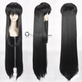 Inuyasha Kagome Higurashi Kikyo Long Black Styled Cosplay Wig