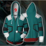 Boku no Hero Academia Hoodies Izuku Katsuki All Might Ochaco Tsuyu Shoto Cosplay Costumes