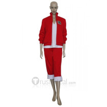 Bleach Sarugaki Hiyori Red Cosplay Costume Coat