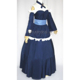 Fairy Tail Mirajane Strauss Blue Dress Cosplay Costumes