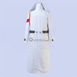 Darling in the Franxx Zero Two Code 002 Pilots White Overcoat Red Uniform Cosplay Costume2