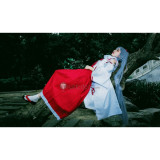 Armed Girl's Machiavellism Inaba Tsukuyo Miko Witch Kimono Cosplay Costume