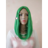 Boku no Hero Academia3 Smile Hero Ms. Joke Emi Fukukado Green Cosplay Wig