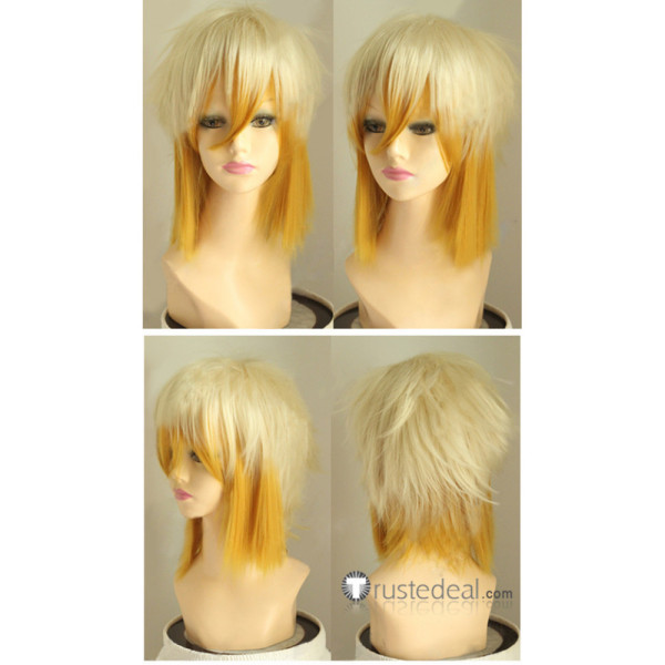 Natsume's Book of Friends Tama Blonde Gradient Cosplay Wig