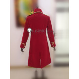 Kaizoku Sentai Gokaiger Gokai Captain Marvelous Ryota Ozawa Red Black Jacket Cosplay Costumes