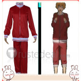 Free Iwatobi Swim Club Nagisa Hazuki Red Sports Wear Cosplay Costume