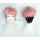 Jujutsu Kaisen King of Curses Megumi Fushiguro Yuji Itadori Genderbend Pink Black Ponytail Cosplay Wigs
