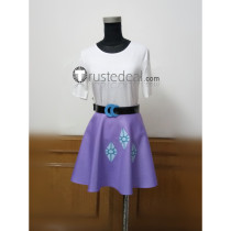 My Little Pony Equestria Girls Human Rarity White Purple Cosplay Costume