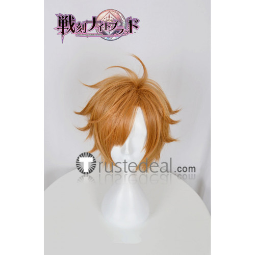 Sengoku Night Blood Sanada Yukimura Blonde Cosplay Wig