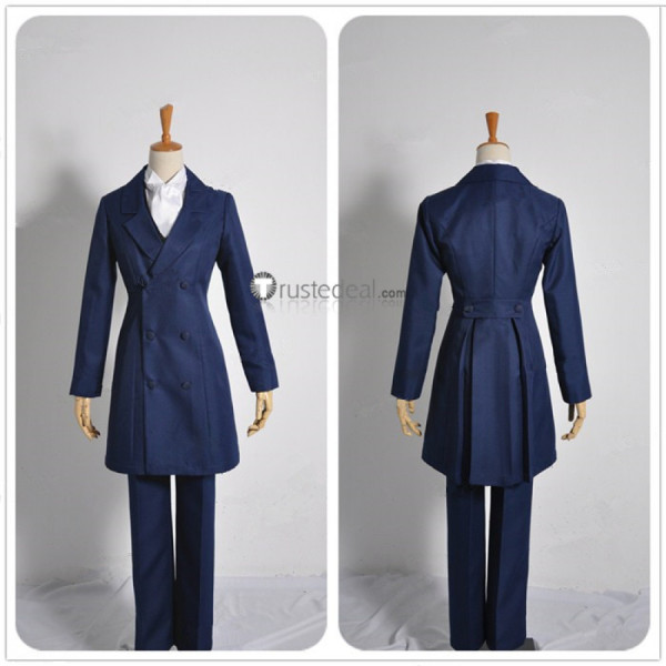 Makai Ouji Devils and Realist Dantalion Dark Blue School Uniform Cosplay Costume